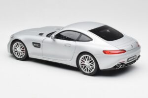 Mercedes AMG GT S C190 Designo Iridium シルバー Magno Norev 1:18 B66960485 メタル - 画像 7/8