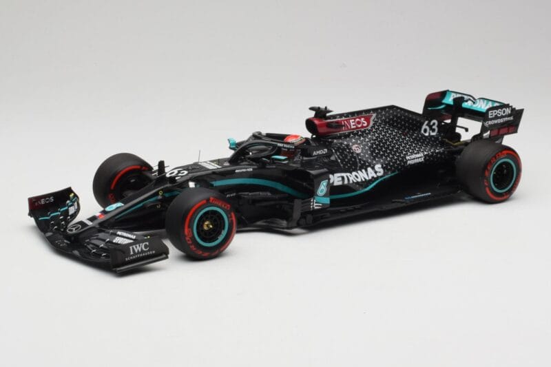 Mercedes AMG Petronas W11 #63 G. Russell Sakhir GP 2020 Minichamps 1:18 110201663 メタル