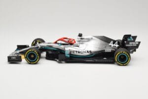 Mercedes AMG Petronas Motorsport W10 #44 L. Hamilton Winner Monaco GP 2019 Minichamps 1:18 110190644 メタル - 画像 3/6