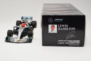 Mercedes AMG Petronas Motorsport W10 #44 L. Hamilton Winner Monaco GP 2019 Minichamps 1:18 110190644 メタル - 画像 6/6