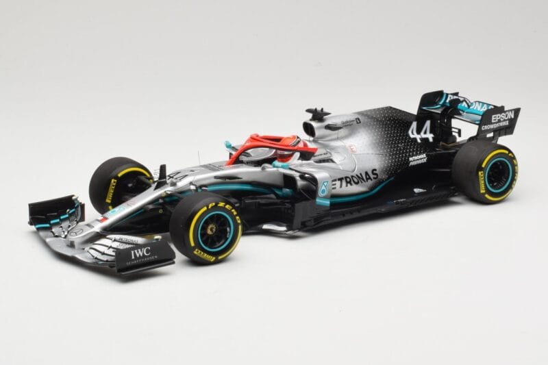 Mercedes AMG Petronas Motorsport W10 #44 L. Hamilton Winner Monaco GP 2019 Minichamps 1:18 110190644 メタル