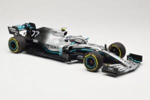 Mercedes AMG Petronas Motorsport W10 #77 V. Bottas 2nd Place Chinese GP 2019 Minichamps 1:18 110190377 メタル - 画像 4/6