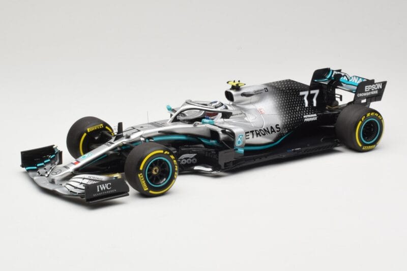 Mercedes AMG Petronas Motorsport W10 #77 V. Bottas 2nd Place Chinese GP 2019 Minichamps 1:18 110190377 メタル