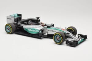 Mercedes AMG Petronas W06 Hybrid #44 L. Hamilton F1 World Champion 2015 Minichamps 1:18 186150044 メタル - 画像 4/6