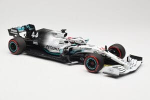 Mercedes AMG Petronas W10 #44 L. Hamilton Winner German GP 2019 Minichamps 1:18 110191144 メタル - 画像 4/6