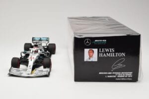 Mercedes AMG Petronas W10 #44 L. Hamilton Winner German GP 2019 Minichamps 1:18 110191144 メタル - 画像 6/6