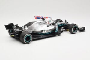 Mercedes AMG Petronas W10 #44 L. Hamilton Winner British GP 2019 Minichamps 1:18 110191044 メタル - 画像 2/6