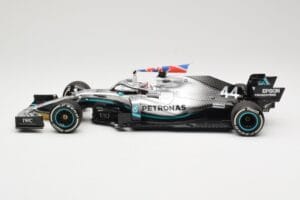 Mercedes AMG Petronas W10 #44 L. Hamilton Winner British GP 2019 Minichamps 1:18 110191044 メタル - 画像 3/6