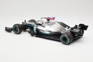 Mercedes AMG Petronas W10 #44 L. Hamilton Winner British GP 2019 Minichamps 1:18 110191044 メタル - 画像 5/6