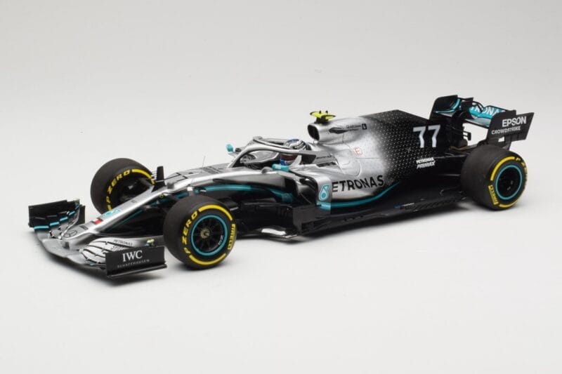 Mercedes AMG Petronas W10 #77 V. Bottas F1 2019 Minichamps 1:18 110190077 メタル
