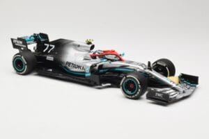 Mercedes AMG Petronas W10 #77 V. Bottas 3rd Place Monaco GP 2019 Minichamps 1:18 110190677 メタル - 画像 4/6