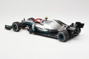 Mercedes AMG Petronas W10 #77 V. Bottas 3rd Place Monaco GP 2019 Minichamps 1:18 110190677 メタル - 画像 5/6