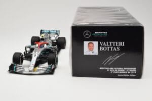 Mercedes AMG Petronas W10 #77 V. Bottas 3rd Place Monaco GP 2019 Minichamps 1:18 110190677 メタル - 画像 6/6