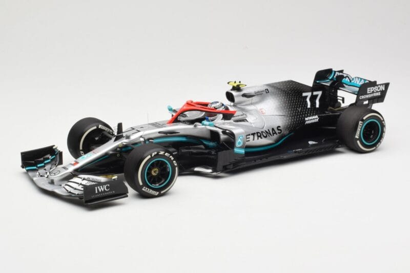 Mercedes AMG Petronas W10 #77 V. Bottas 3rd Place Monaco GP 2019 Minichamps 1:18 110190677 メタル