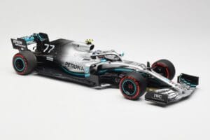 Mercedes AMG Petronas W10 #77 V. Bottas British GP 2019 Minichamps 1:18 110191077 メタル - 画像 4/6