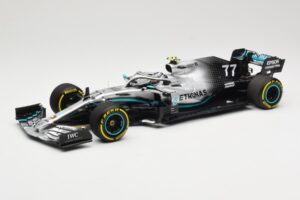 Mercedes AMG Petronas W10 #77 V. Bottas Winner USA GP 2019 Minichamps 1:18 110191877 メタル