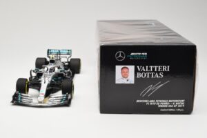 Mercedes AMG Petronas W10 #77 V. Bottas Winner USA GP 2019 Minichamps 1:18 110191877 メタル - 画像 6/6