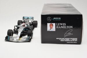 Mercedes AMG Petronas W10 EQ Power+ #44 L. Hamilton USA GP F1 World Champion 2019 Minichamps 1:18 110191844 メタル - 画像 7/7