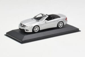 Mercedes AMG SL63 R230 シルバー Wheels Type 2 Minichamps 1:43 SL63001 メタル - 画像 2/4