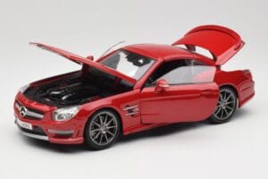 Mercedes AMG SL 63 R231 レッド Maisto 1:18 36199 メタル - 画像 2/8