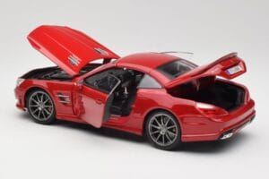 Mercedes AMG SL 63 R231 レッド Maisto 1:18 36199 メタル - 画像 5/8