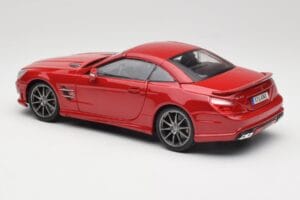 Mercedes AMG SL 63 R231 レッド Maisto 1:18 36199 メタル - 画像 7/8