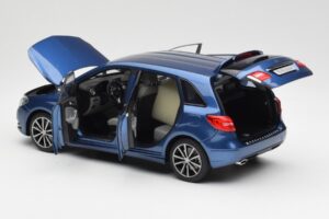 Mercedes B-Class W246 Lotus ブルー メタリック Norev 1:18 B66961410 メタル - 画像 5/8