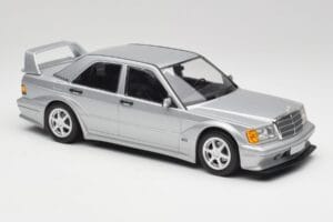 Mercedes 190E W201 2.5-16 EVO 2 アストラルシルバー メタリック Minichamps 1:18 155036101 メタル - 画像 4/6