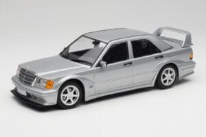 Mercedes 190E W201 2.5-16 EVO 2 アストラルシルバー メタリック Minichamps 1:18 155036101 メタル