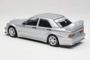 Mercedes 190E W201 2.5-16 EVO 2 アストラルシルバー メタリック Minichamps 1:18 155036101 メタル - 画像 5/6