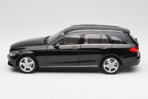 Mercedes C-Class S205 T-Modell ブラック Norev 1:18 B66960259 メタル - 画像 4/8