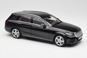 Mercedes C-Class S205 T-Modell ブラック Norev 1:18 B66960259 メタル - 画像 6/8