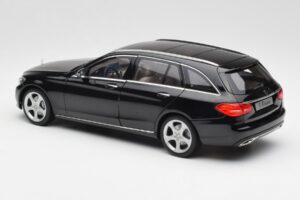 Mercedes C-Class S205 T-Modell ブラック Norev 1:18 B66960259 メタル - 画像 7/8