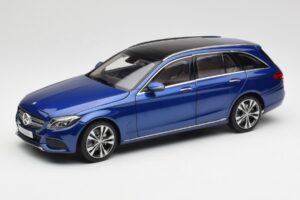 Mercedes C-Class S205 T-Modell Brilliant ブルー メタリック Norev 1:18 B66960257 メタル
