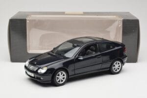 Mercedes C-Class Sports Coupe CL203 ブルー Maisto 1:18 B66962124 メタル - 画像 8/8