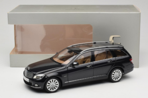 Mercedes C-Class W204 エステート Obsidian Black AUTOart 1:18 B66962349 メタル - 画像 8/8