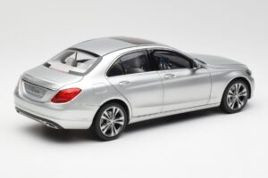 Mercedes C-Class W205 Iridium シルバー メタリック Norev 1:18 B66960253 メタル - 画像 3/8