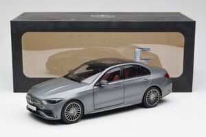 Mercedes C-Class W206 Designo セレナイトグレー Magno NZG 1:18 B66960638 メタル - 画像 2/8