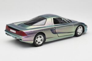 Mercedes C112 パープル Guiloy 1:18 GI001 メタル - 画像 3/8