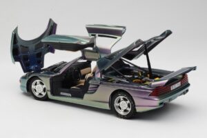 Mercedes C112 パープル Guiloy 1:18 GI001 メタル - 画像 5/8