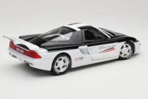 Mercedes C112 Sport ホワイト & ブラック Guiloy 1:18 68521 メタル - 画像 3/8