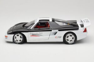 Mercedes C112 Sport ホワイト & ブラック Guiloy 1:18 68521 メタル - 画像 4/8