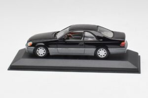 Mercedes C140 600 SEC ブラック Minichamps 1:43 32600 メタル