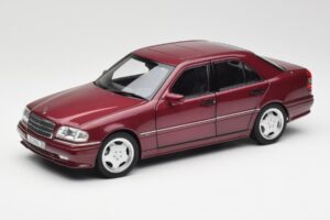 Mercedes AMG C36 W202 アルマンディンレッド Norev 1:18 B66040706 メタル