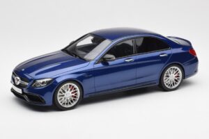 Mercedes AMG C63 S W205 ブルー GT Spirit 1:18 ZM044 レジン