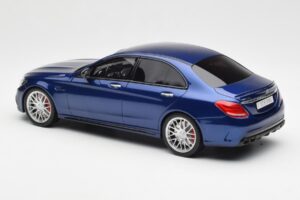 Mercedes AMG C63 S W205 ブルー GT Spirit 1:18 ZM044 レジン - 画像 5/6