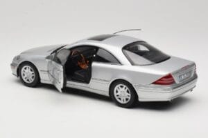 Mercedes CL 500 C215 シルバー AUTOart 1:18 B66962152 メタル - 画像 5/8