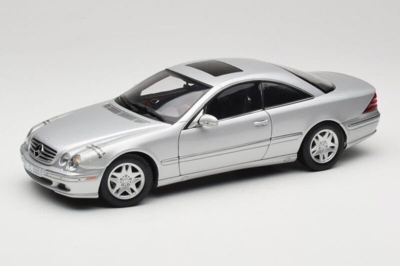 Mercedes CL 500 C215 シルバー AUTOart 1:18 B66962152 メタル