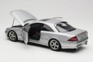 Mercedes CL500 C215 Lorinser Silver Metallic AUTOart 1:18 70121 メタル - 画像 5/8