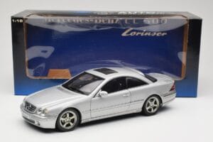 Mercedes CL500 C215 Lorinser Silver Metallic AUTOart 1:18 70121 メタル - 画像 8/8